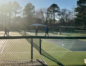 Pines racquet players