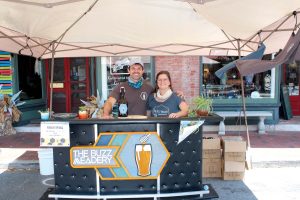 •Meghan and Brett Hines of Buzz Meadery