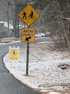 Robin Hood Trail signs
